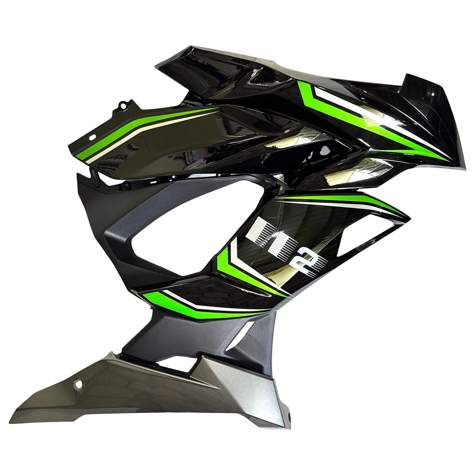 Amotopart 2020-2025 Kawasaki Z1000SX Ninja 1000SX/1100SX Black Green Grey Fairing Kit