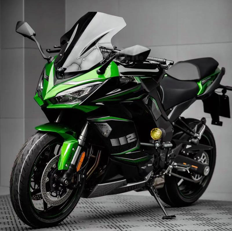 Amotopart 2020-2025 Kawasaki Z1000SX Ninja 1000SX/1100SX Black Green Grey Fairing Kit