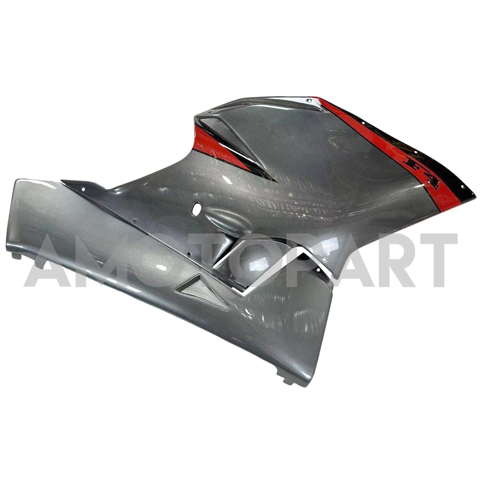 Amotopart 2005–2006 MV Agusta F4 1000 Grau&Schwarzes Verkleidungsset