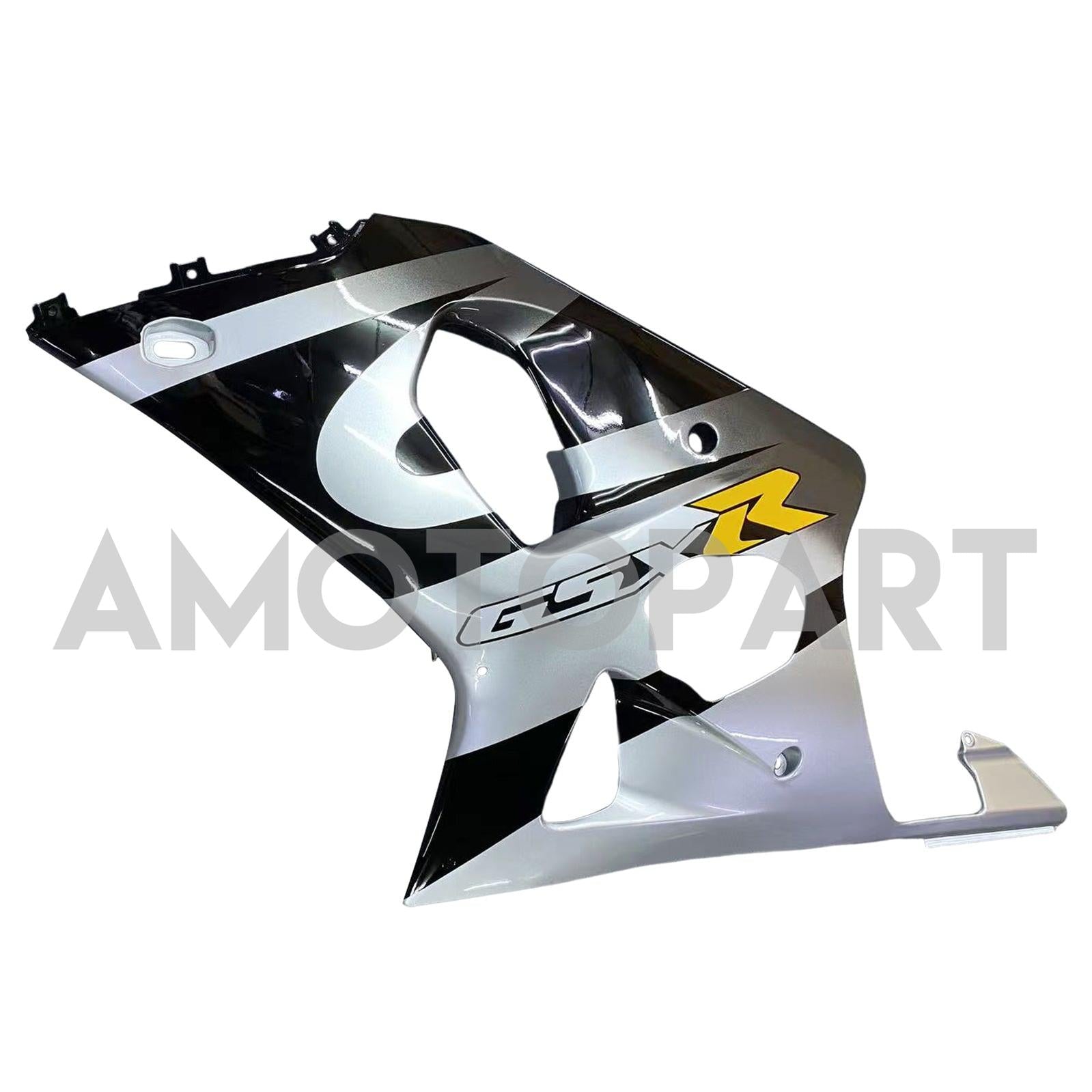 Amotopart 2000-2002 Suzuki GSXR1000 Fairing Black&Sliver Kit