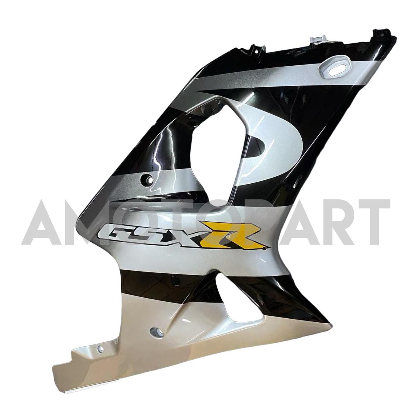 Amotopart 2000-2002 Suzuki GSXR1000 Fairing Black&Sliver Kit