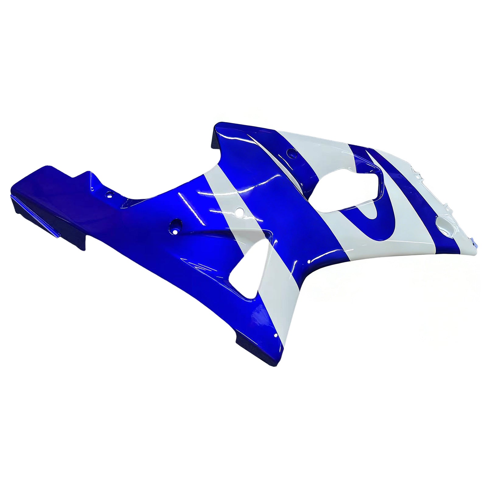 Amotopart 2000-2002 Suzuki GSXR1000 Fairing Blue & White Style3 Kit
