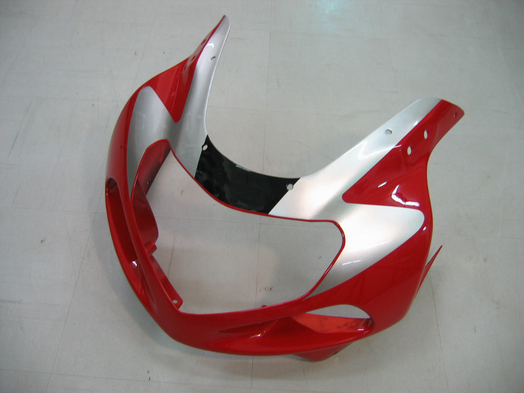 Amotopart 2000-2002 Suzuki GSXR1000 Fairing Red & Sliver Kit