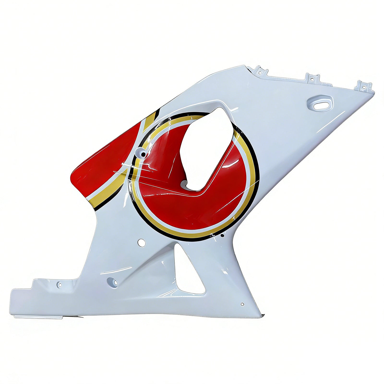 Amotopart 2000-2002 Suzuki GSXR1000 Fairing White&Red Kit