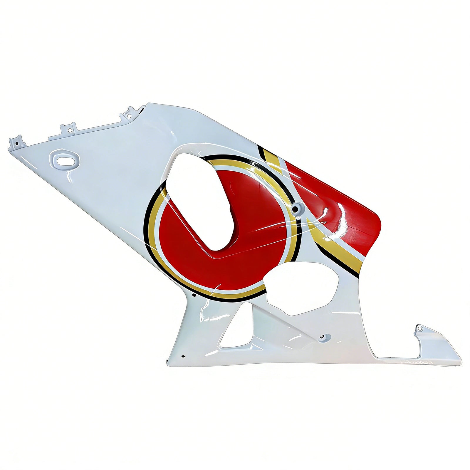 Amotopart 2000-2002 Suzuki GSXR1000 Fairing White&Red Kit