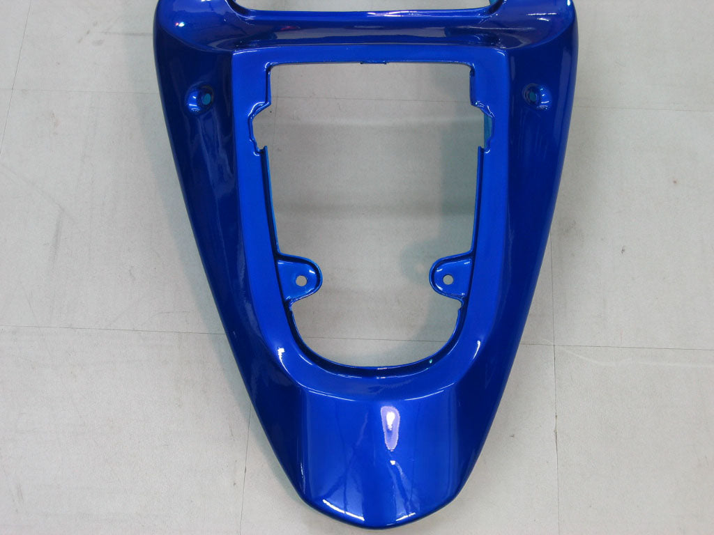 Amotopart 2000-2002 Suzuki GSXR1000 Fairing Blue&White Style2 Kit