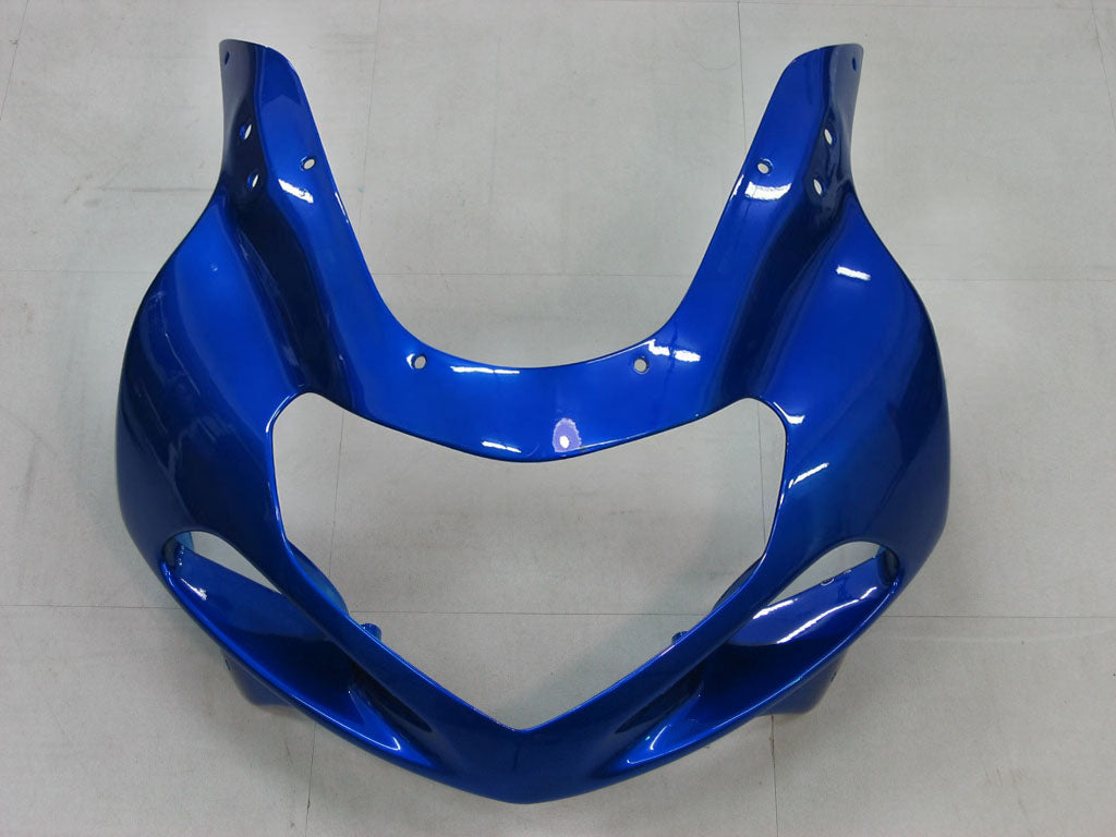 Amotopart 2000-2002 Suzuki GSXR1000 Fairing Blue&White Style2 Kit