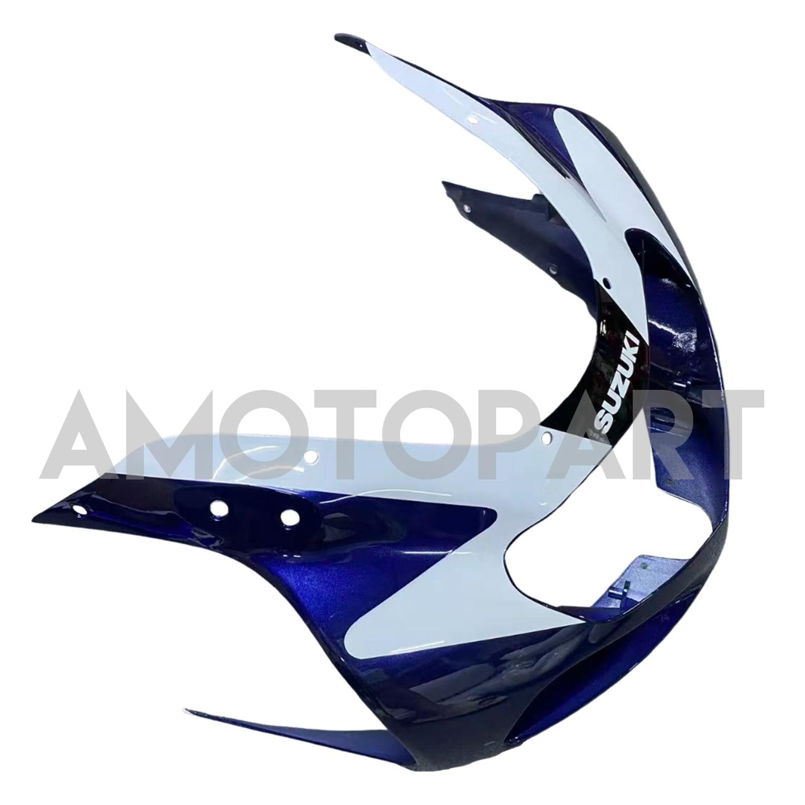 Amotopart 2000-2002 Suzuki GSXR1000 Verkleidung Blau&Weißes Style1-Set
