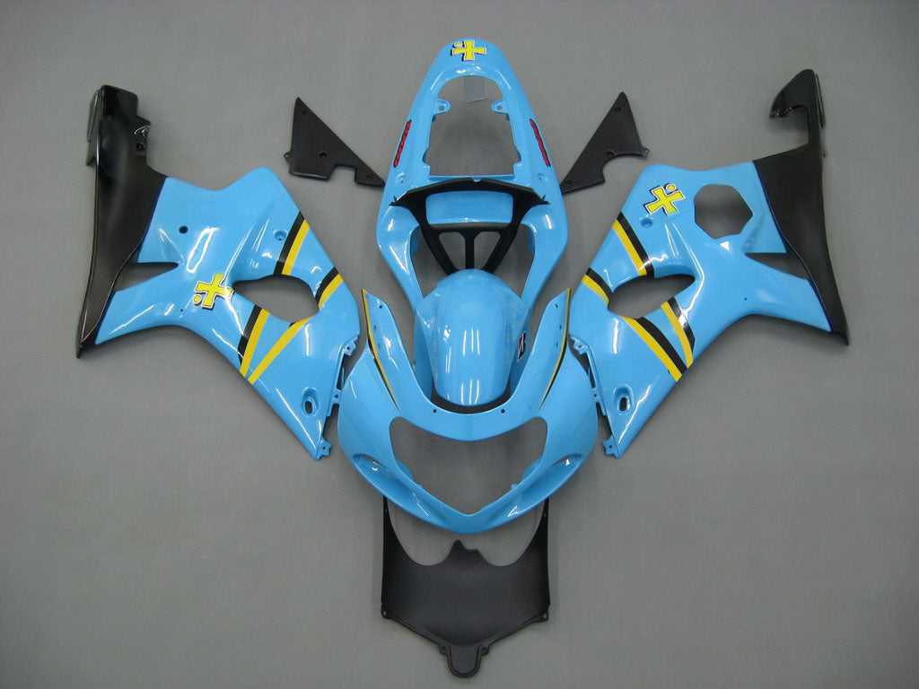 Zestaw owiewek Amotopart 2000-2002 Suzuki GSXR1000 Multi Blue