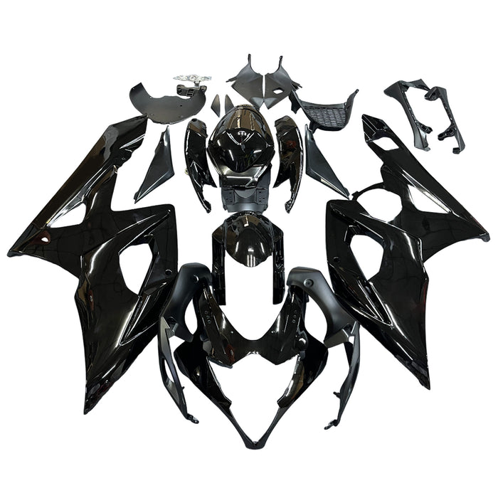 Amotopart 2005-2006 Suzuki GSXR1000 Fairing Black Kit