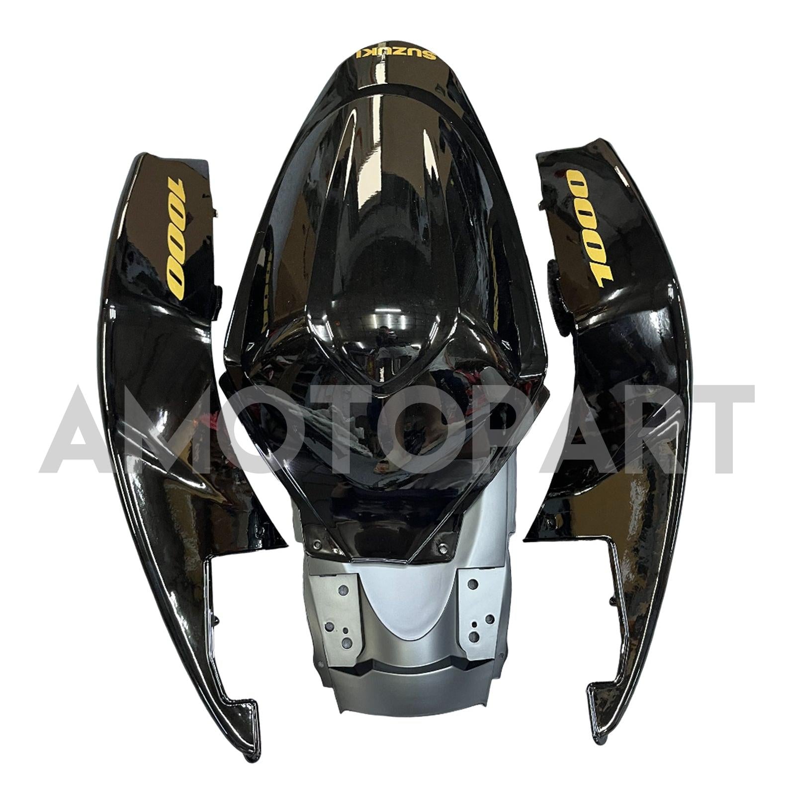 Amotopart 2005-2006 Suzuki GSXR1000 Fairing Black&Gold Kit