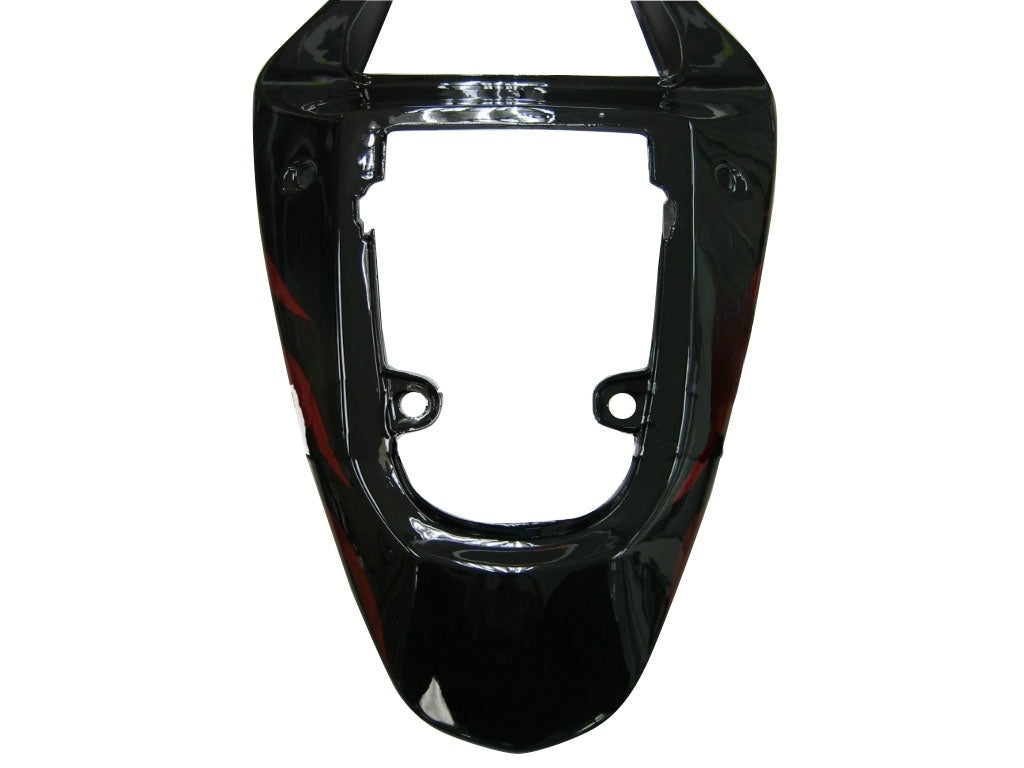 Carenado negro Amotopart para Suzuki GSXR1000 2000-2002&RKit de llamas