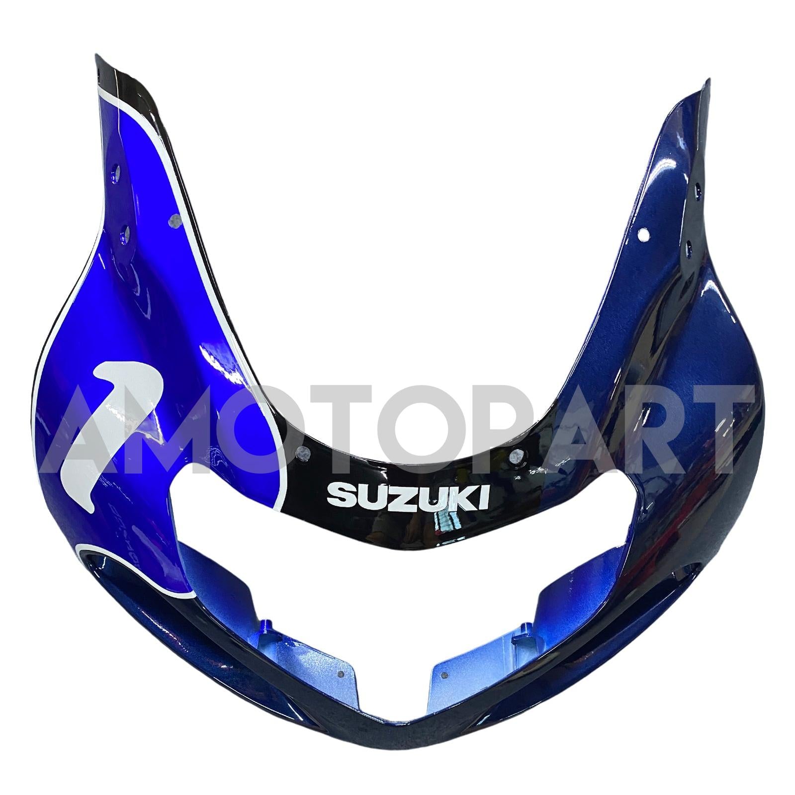 Amotopart Suzuki 2000-2002 GSXR1000 White Blue Fairing Kit