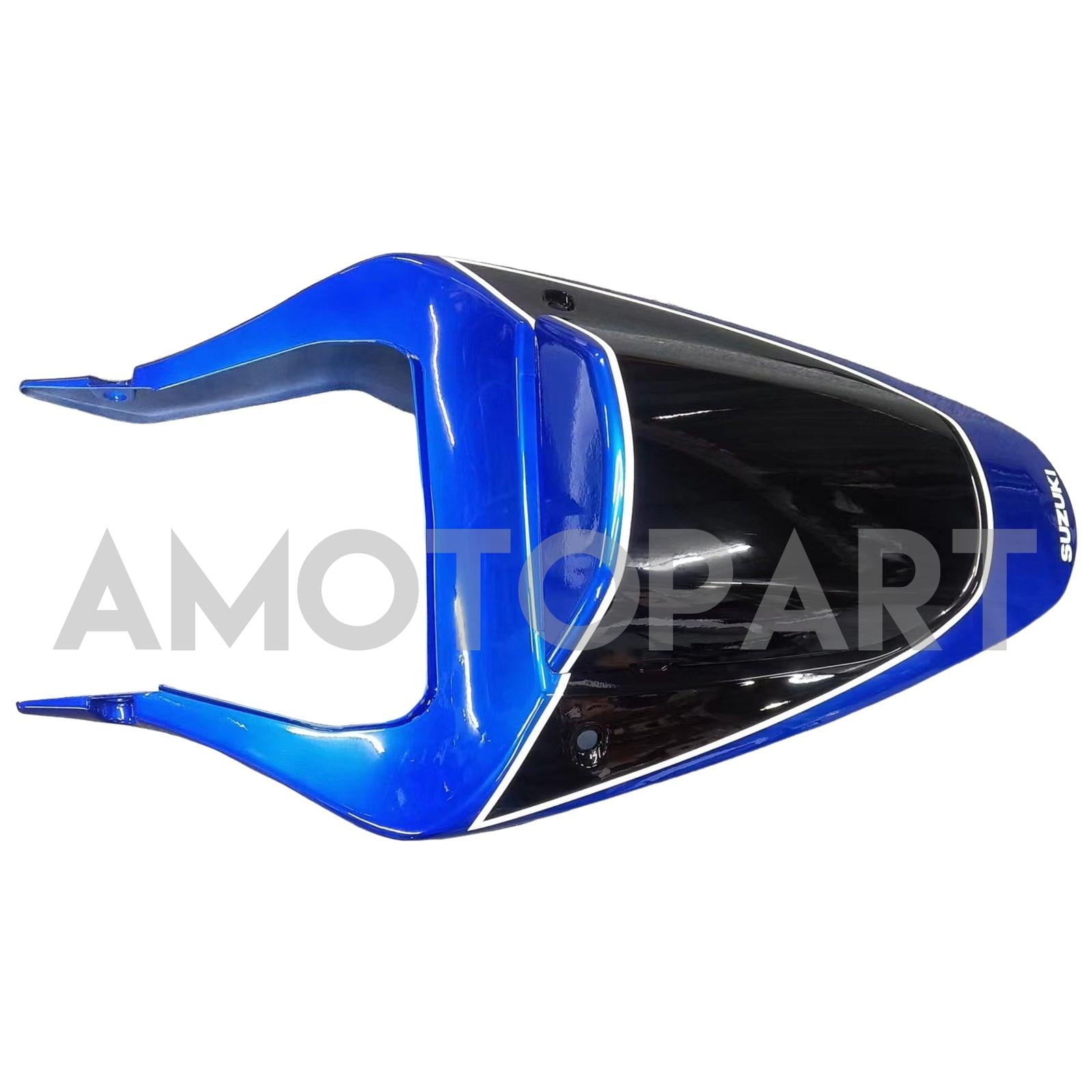 Amotopart Suzuki 2000-2002 GSXR1000 Blue with White Fairing Kit