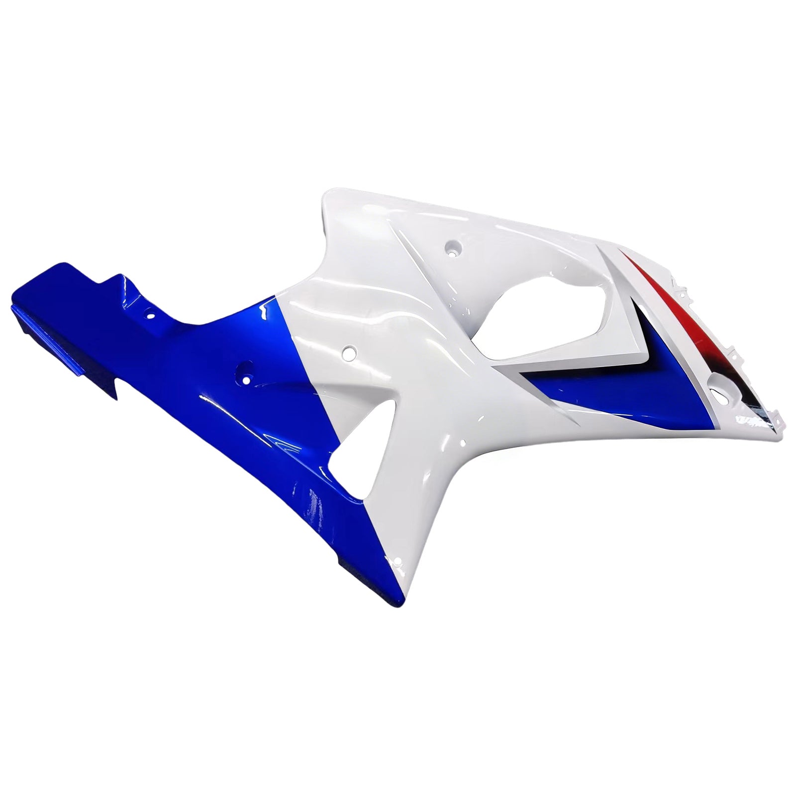 Amotopart Suzuki 2000-2002 GSXR1000 Blue with White Fairing Kit