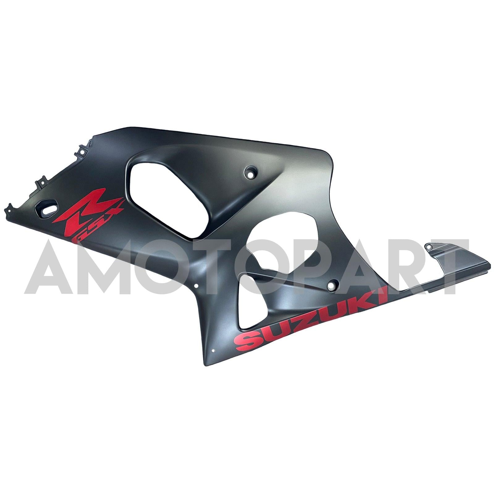 Amotopart Suzuki 2000-2002 GSXR1000 Red Black Fairing Kit