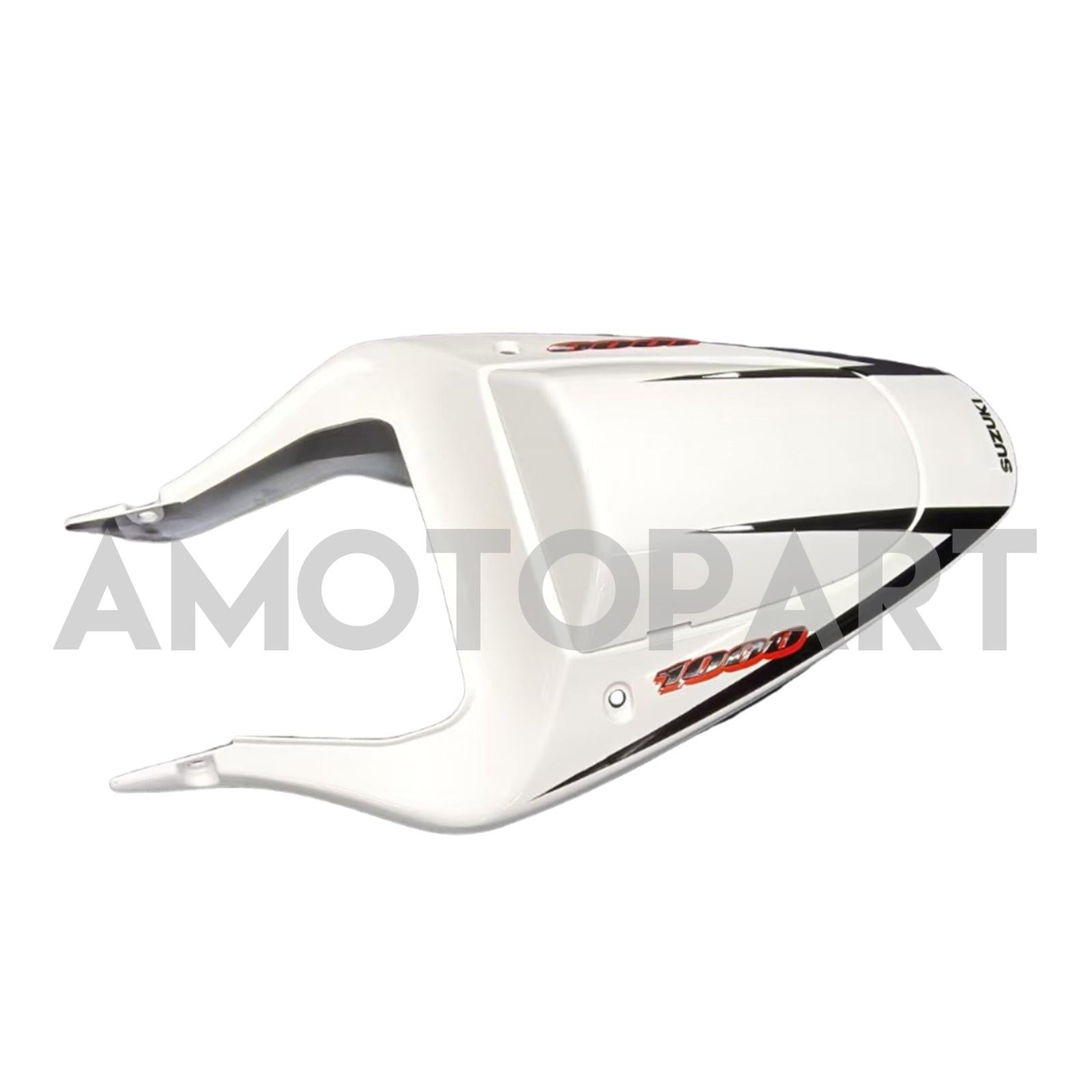 Amotopart Suzuki 2000-2002 GSXR1000 White Black Fairing Kit