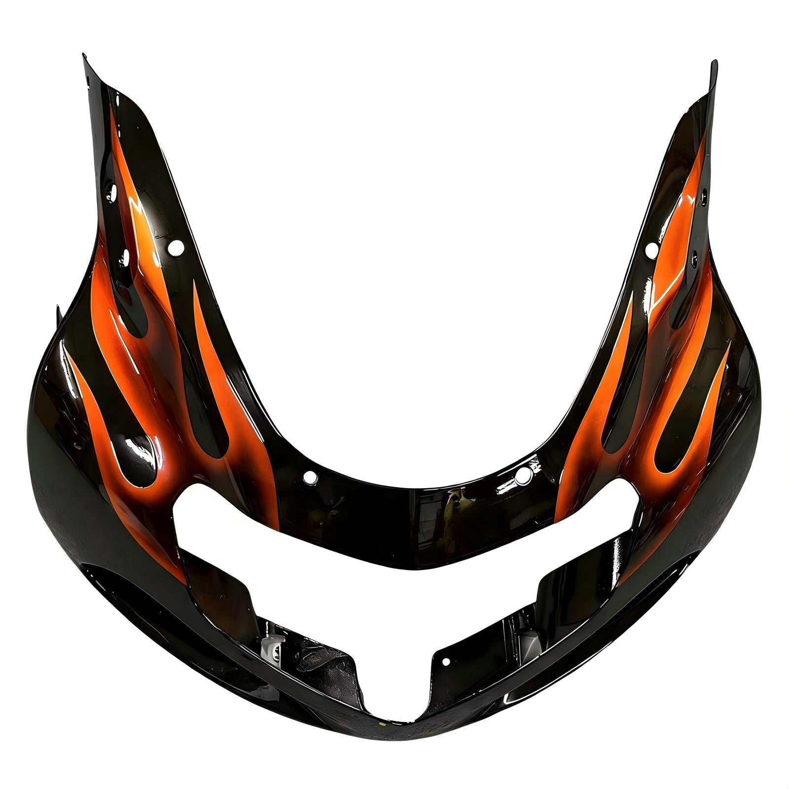 Amotopart Suzuki 2000-2002 GSXR1000 Black Orange Fairing Kit