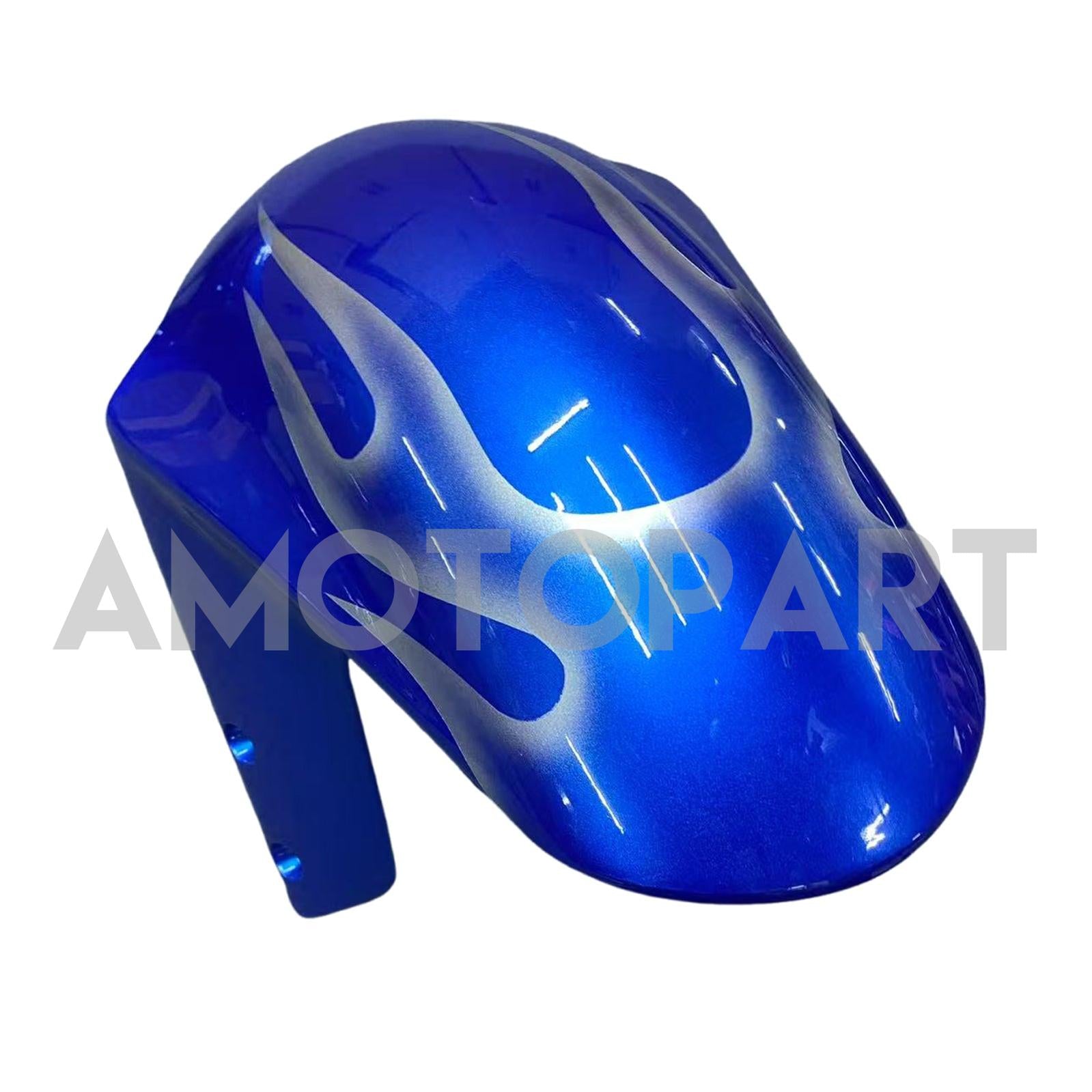 Amotopart 2000-2002 K1 K2 GSXR1000 Suzuki Blue&White Flame Fairing Kit