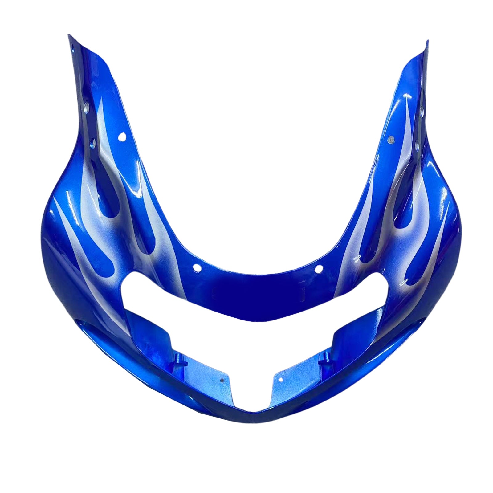 Amotopart 2000-2002 K1 K2 GSXR1000 Suzuki Blue&White Flame Fairing Kit