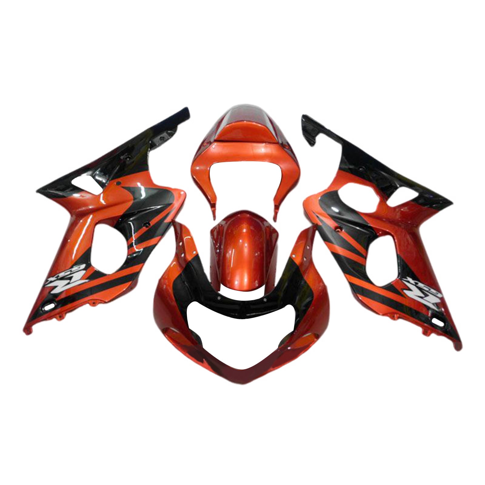 Amotopart 2000-2002 K1 K2 GSXR1000 Suzuki Orange & Black Fairing Kit