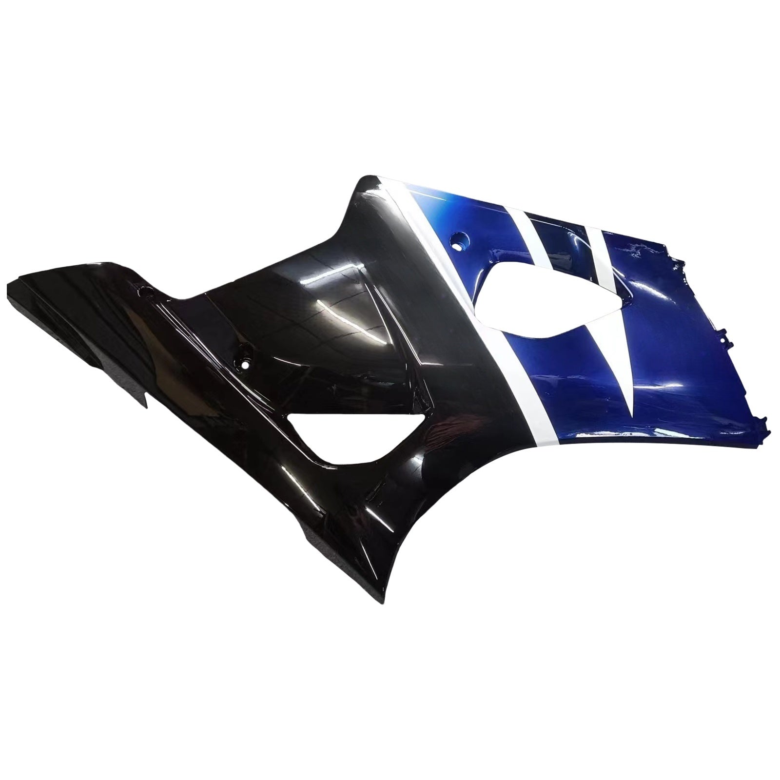 Amotopart 2003-2004 Suzuki GSXR1000 Fairing Multi Blue&White Kit