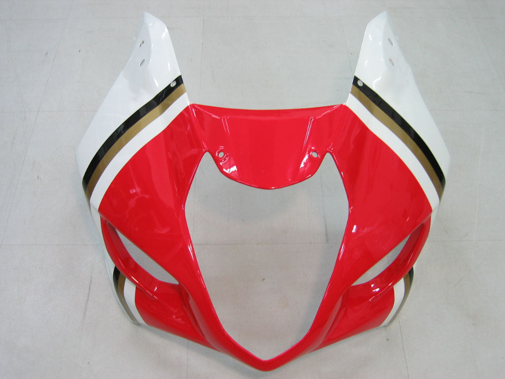 Amotopart 2003-2004 Suzuki GSXR1000 Fairing White&Red Kit