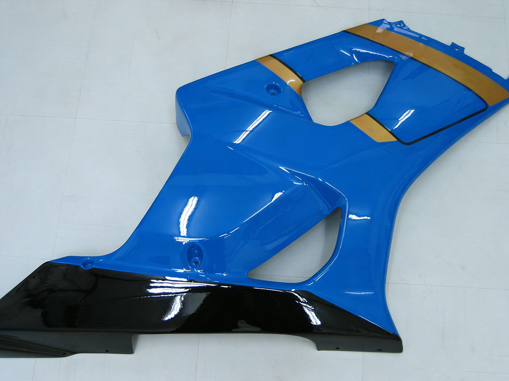 Amotopart 2003-2004 Suzuki GSXR1000 Fairing Multi Blue Kit