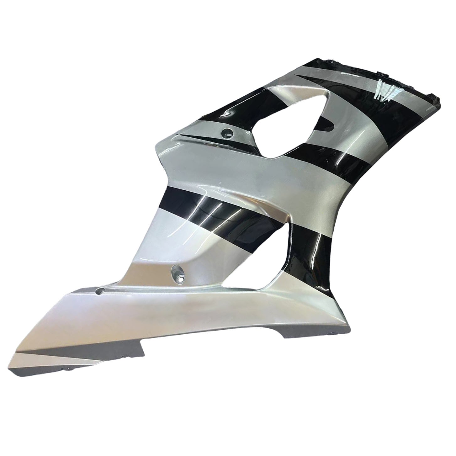 Amotopart 2003-2004 Suzuki GSXR1000 Verkleidung Schwarz&Graues Set