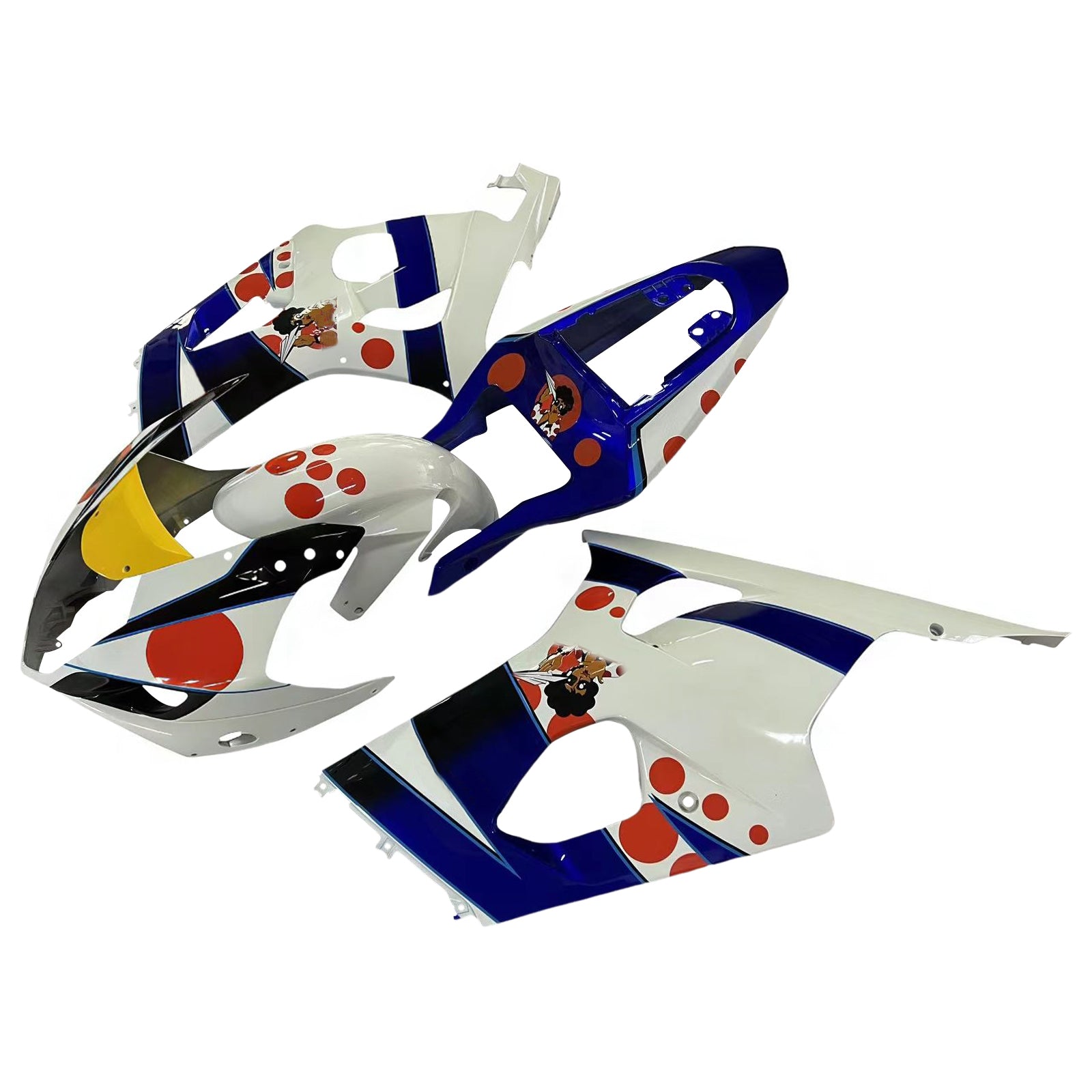 Amotopart 2003-2004 Suzuki GSXR1000 kuip multikit