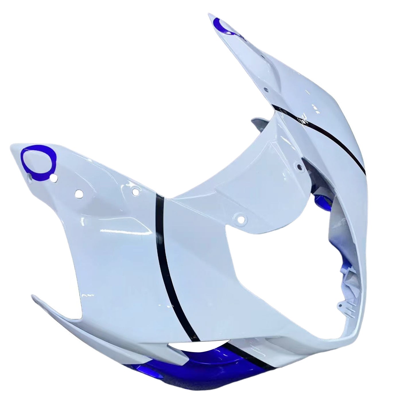 Amotopart 2003-2004 Suzuki GSXR1000 Fairing Blue&White Kit