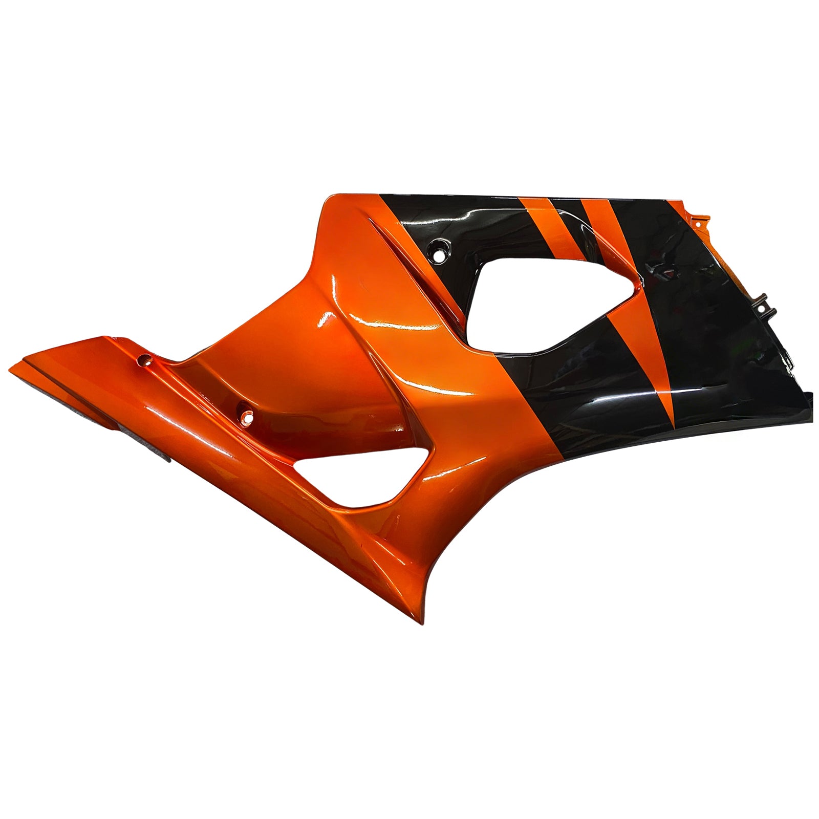 Amotopart 2003-2004 Suzuki GSXR1000 Verkleidung Orange&Schwarzes Set