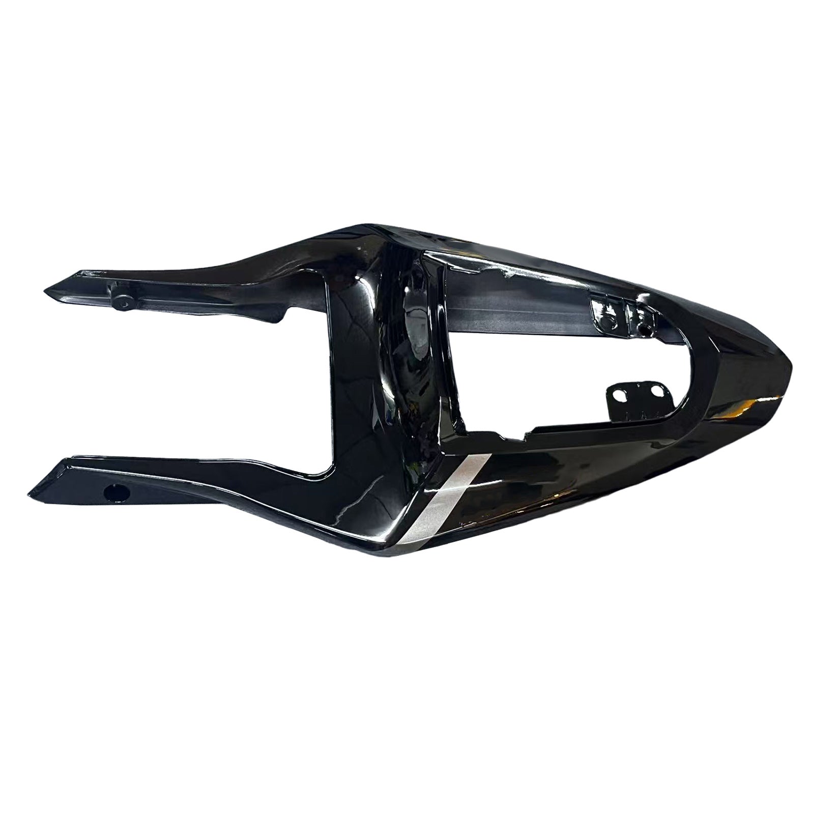 Amotopart Suzuki 2003-2004 GSXR1000 Sliver Black Fairing Kit