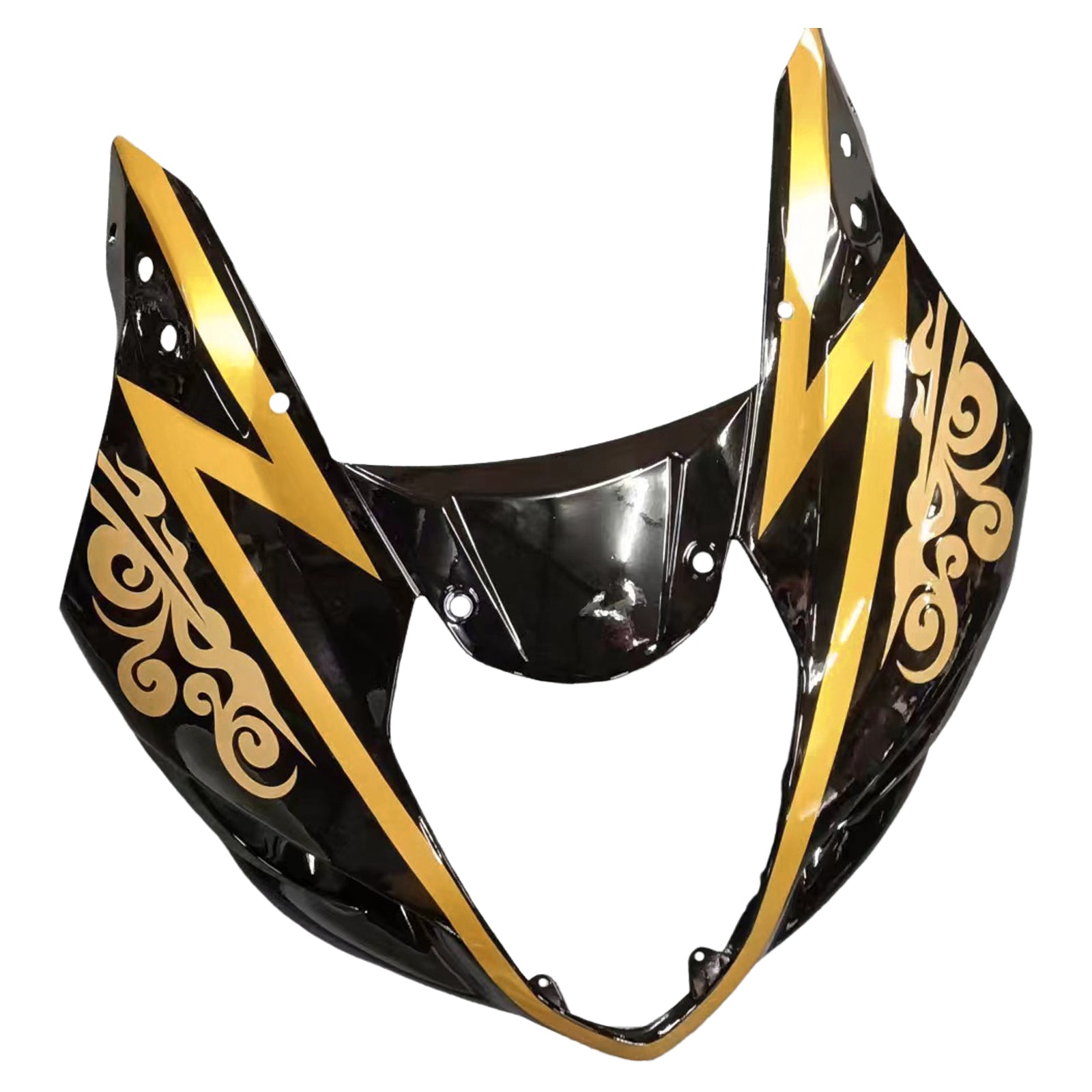 Amotopart Suzuki 2003-2004 Kit de carénage en or noir GSXR1000