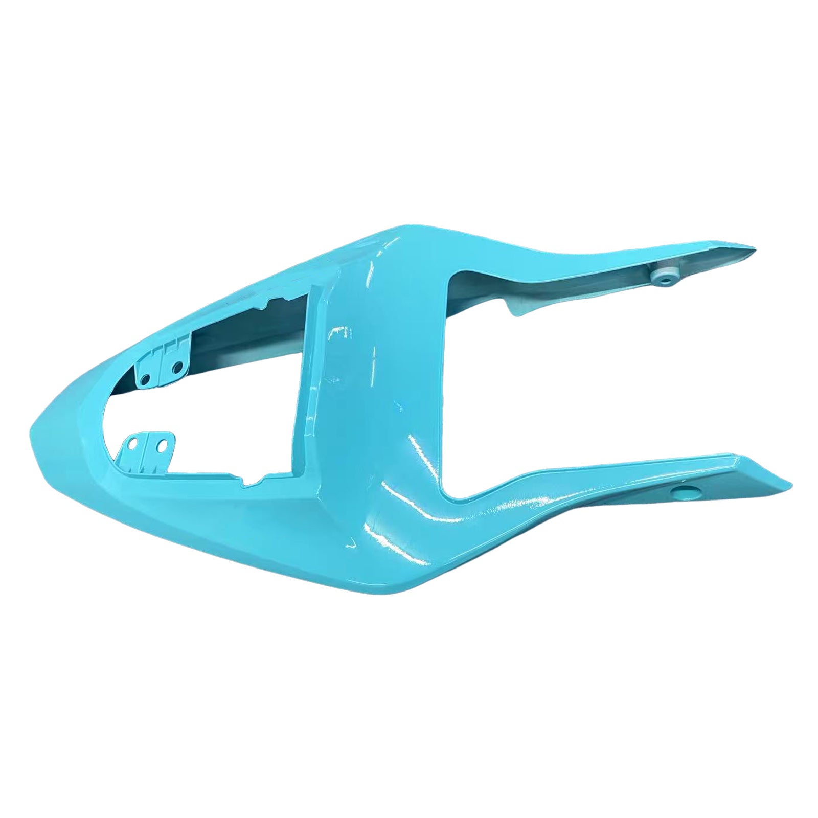 Amotopart Suzuki 2003-2004 GSXR1000 Blue with White Fairing Kit