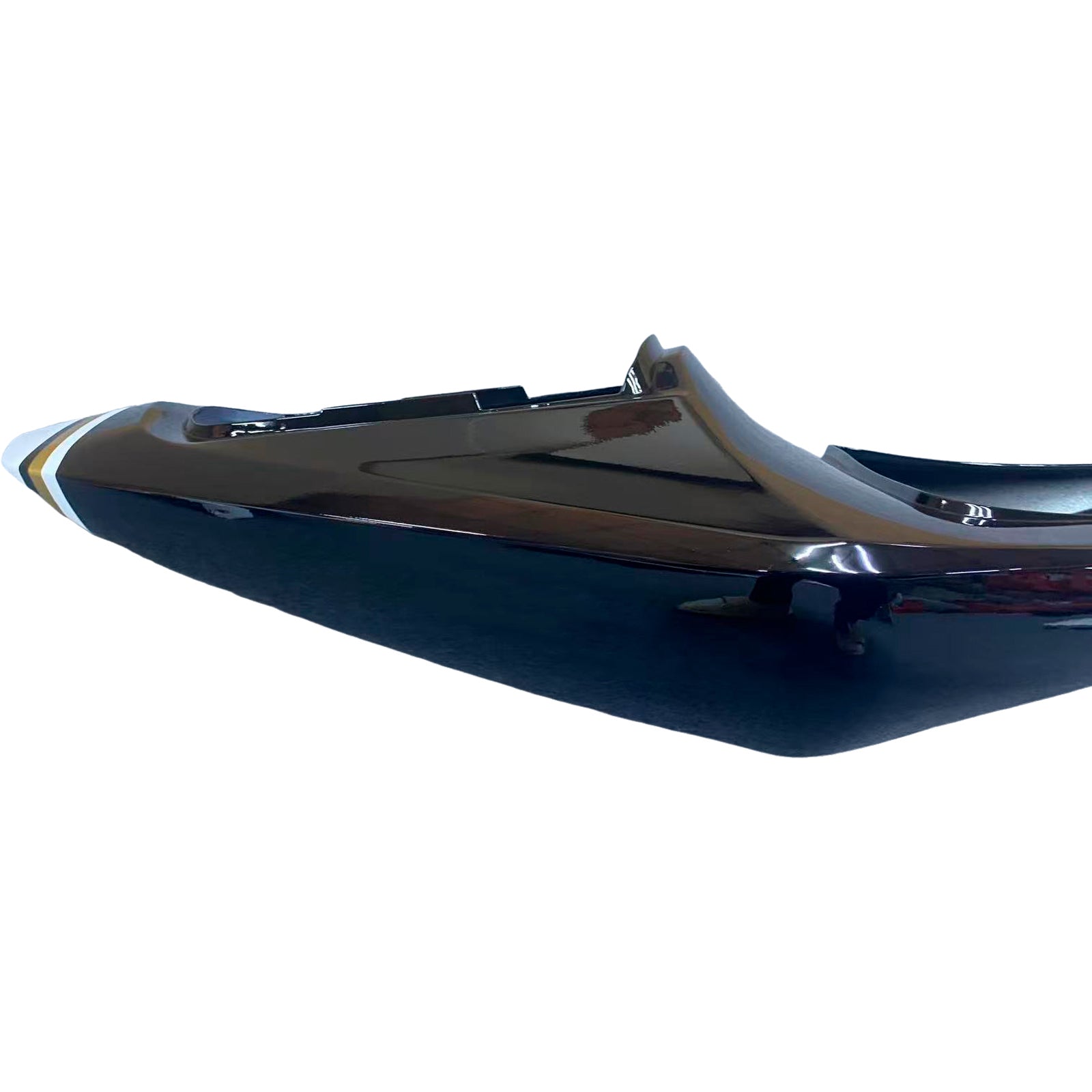 Amotopart Suzuki 2003-2004 GSXR1000 Black White Golden Fairing Kit