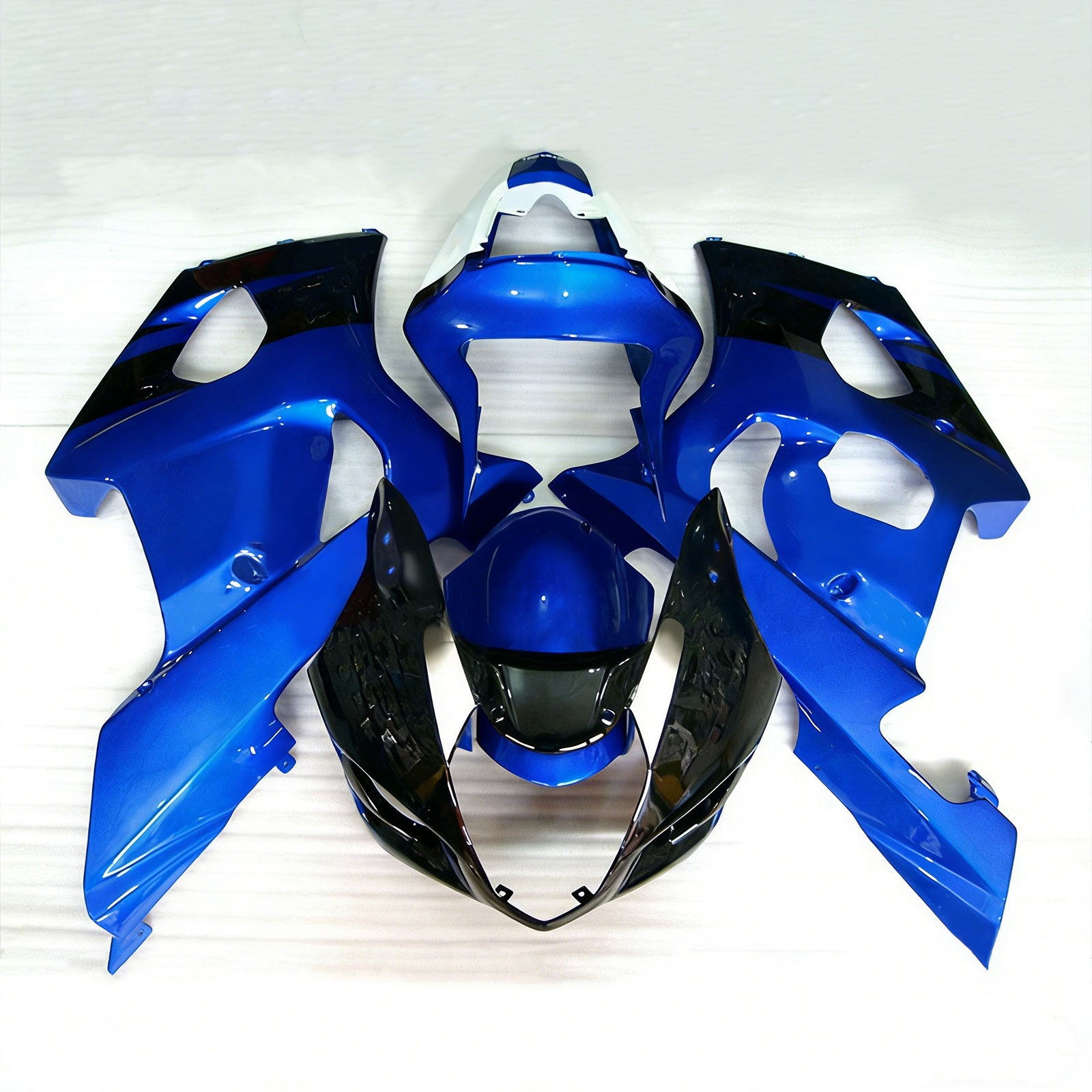 Amotopart 2003-2004 K3 Suzuki GSXR1000 Blue&Black Fairing Kit
