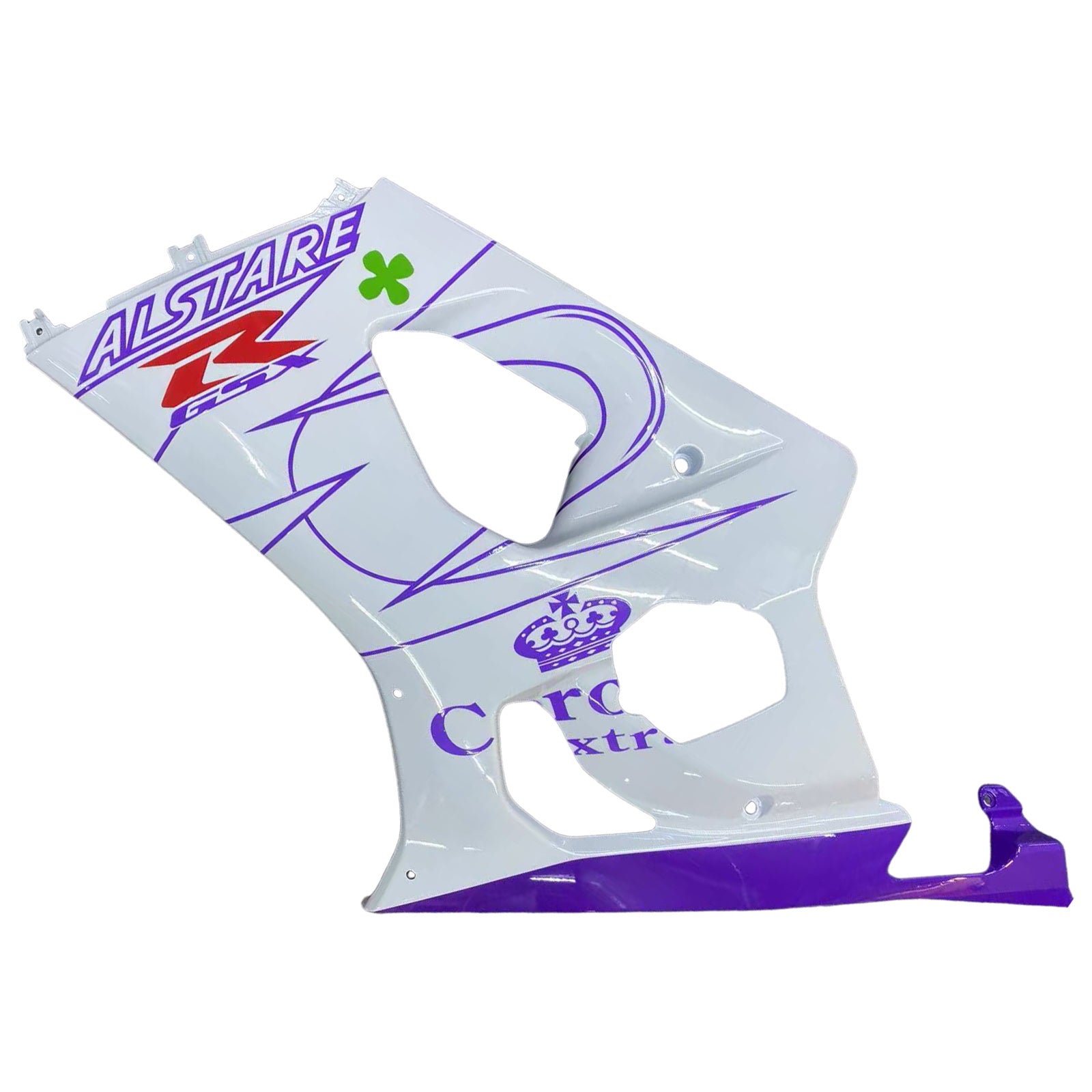Amotopart 2003-2004 K3 Suzuki GSXR1000 White&Purple Fairing Kit