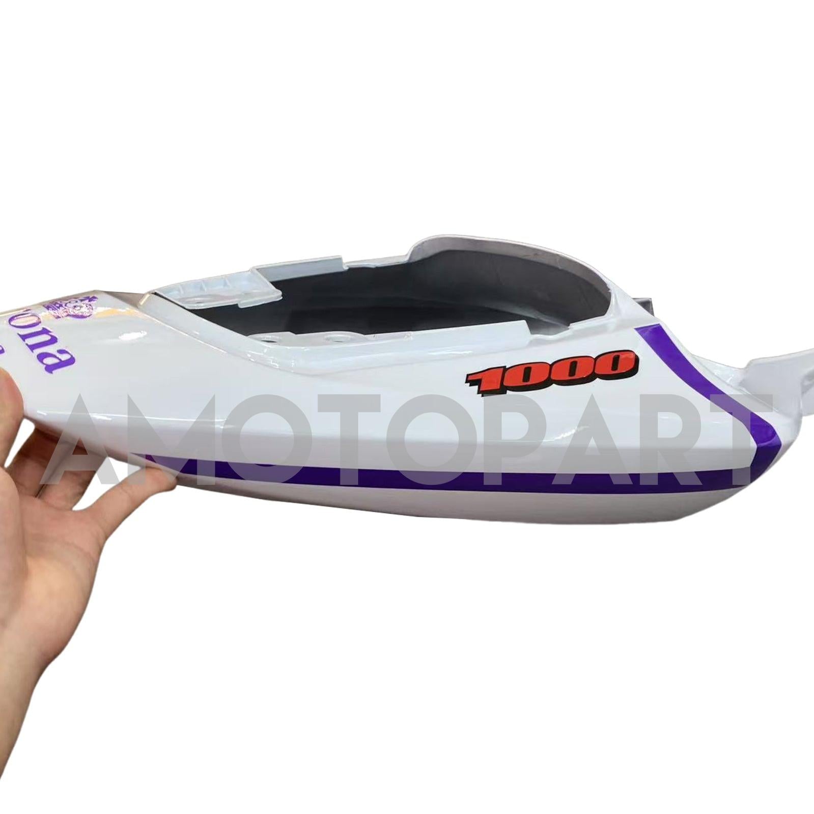 Amotopart 2003-2004 K3 Suzuki GSXR1000 White&Purple Fairing Kit