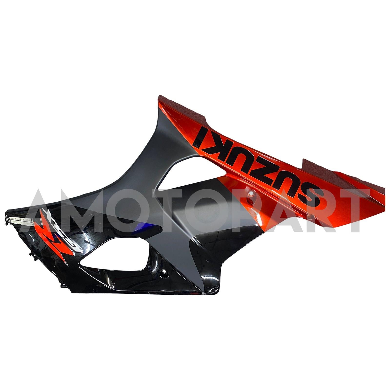 Amotopart 2003-2004 K3 Suzuki GSXR1000 Gloss Black & Red Fairing Kit
