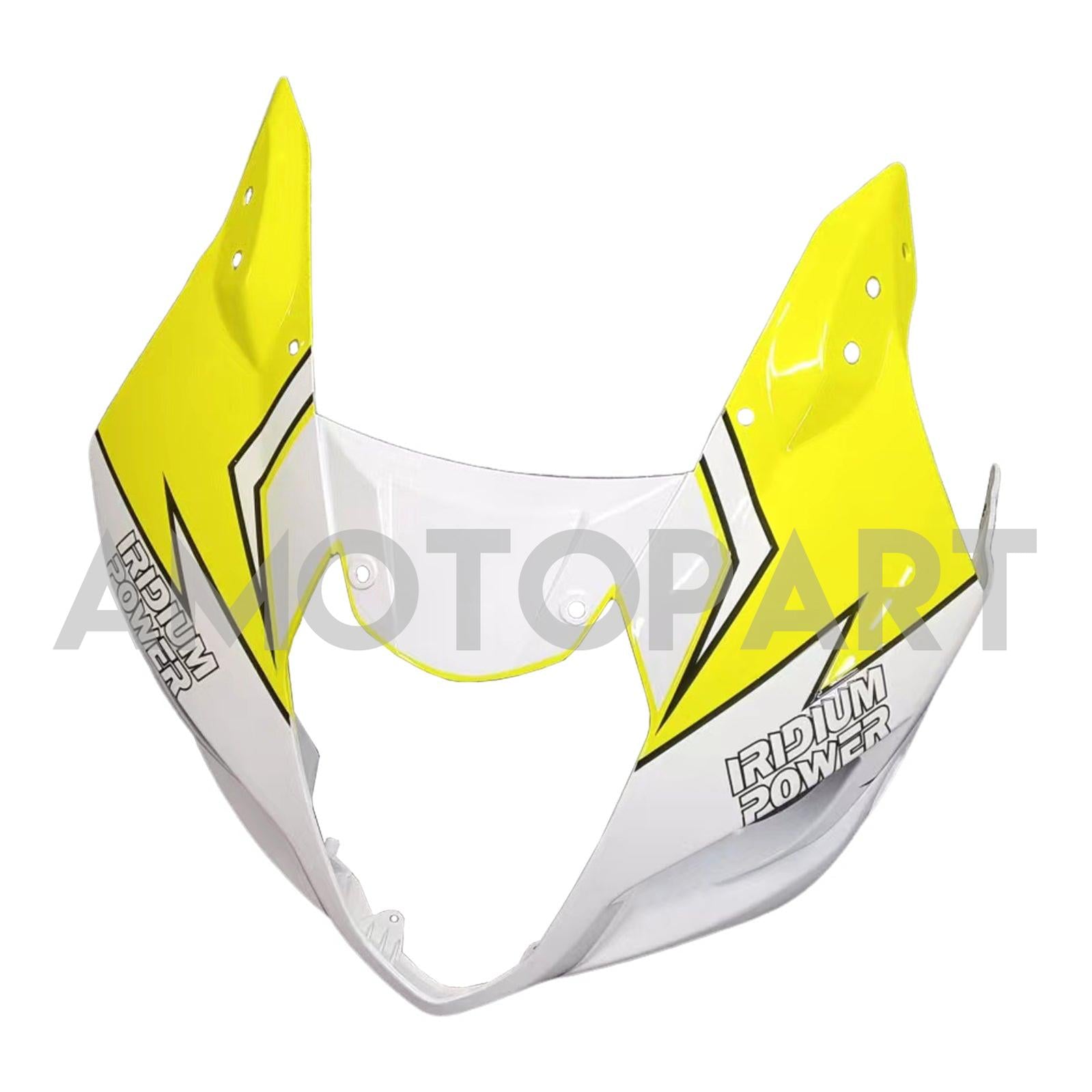 Amotopart 2003-2004 K3 スズキ GSXR1000 ホワイト&イエロー 日本製フェアリングキット