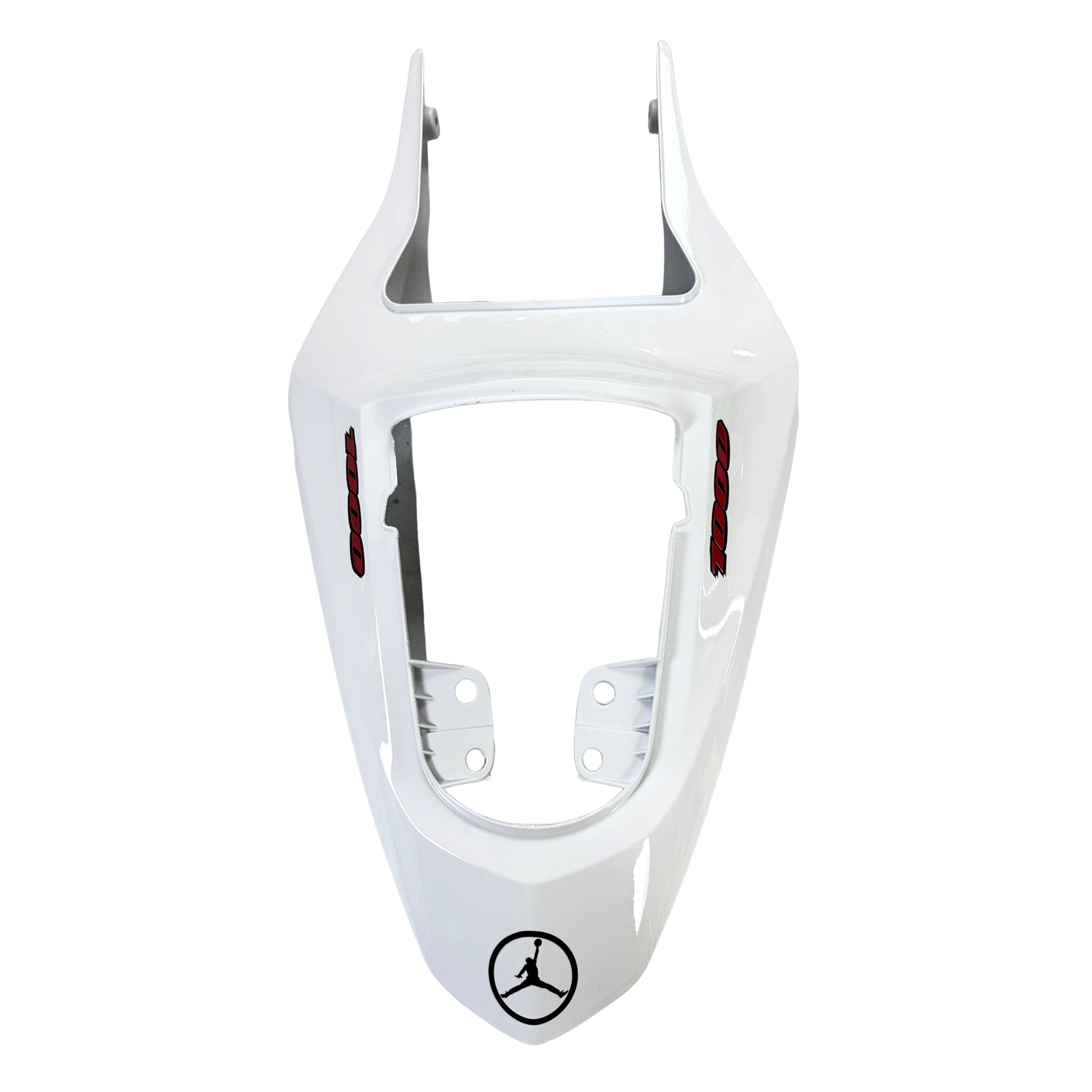 Amotopart 2003-2004 K3 GSXR1000 Suzuki Gloss Red&White Fairing Kit