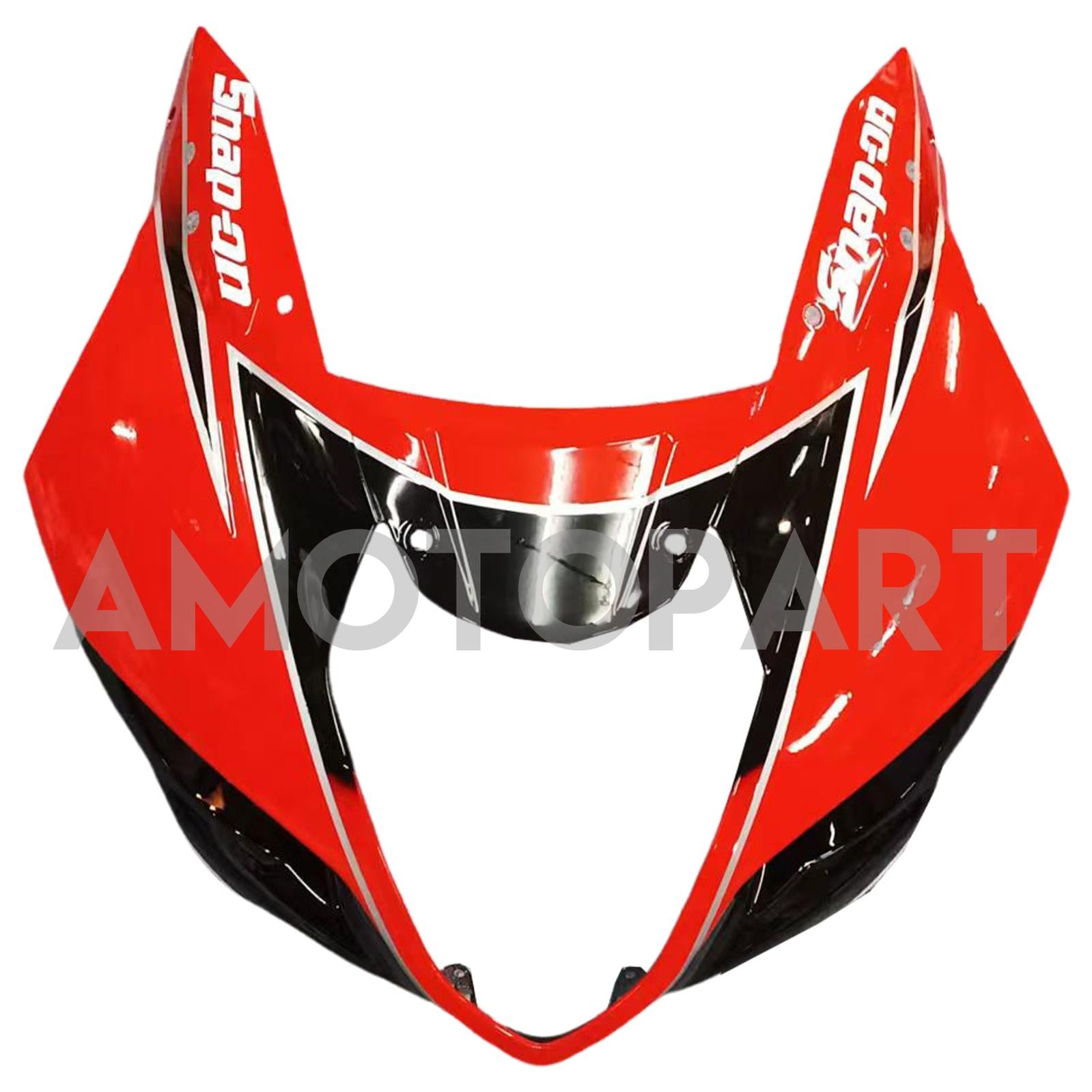 Amotopart 2003-2004 K3 GSXR1000 Suzuki Red&Black with Logo Fairing Kit