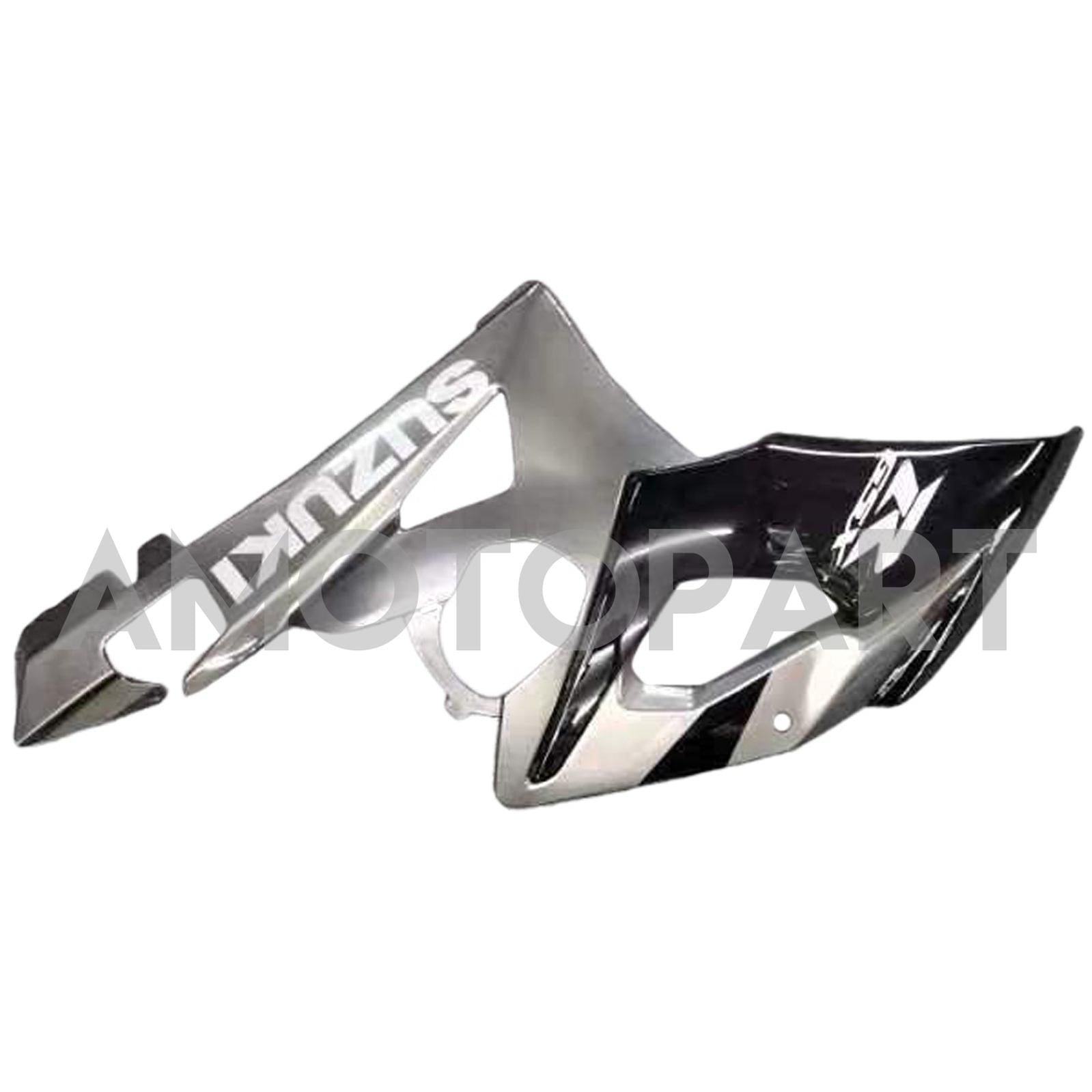 Amotopart 2005-2006 Suzuki GSXR1000 Fairing G-Black&Sliver Kit