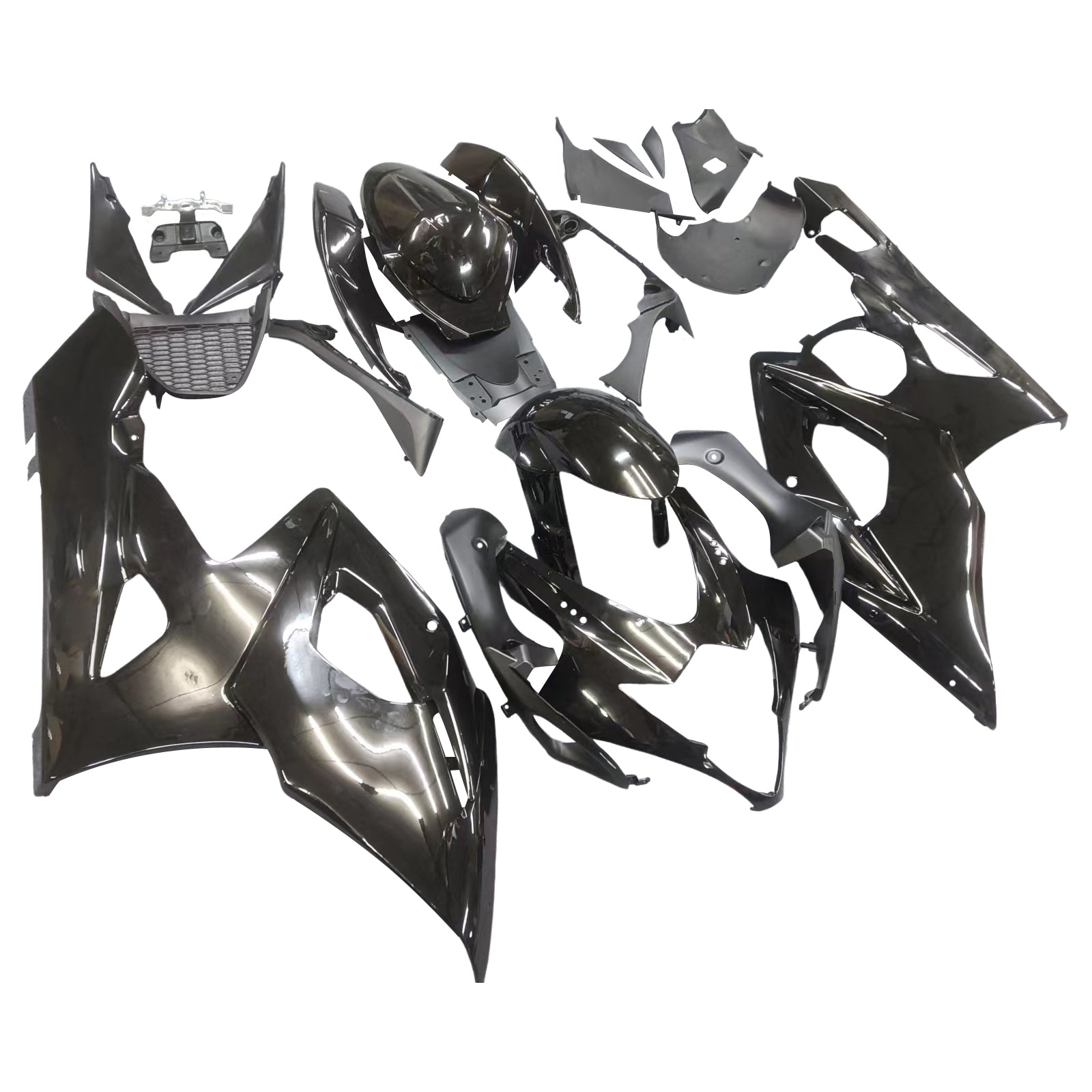 Amotopart 2005–2006 Suzuki GSXR1000 Verkleidung G-Schwarz Kit