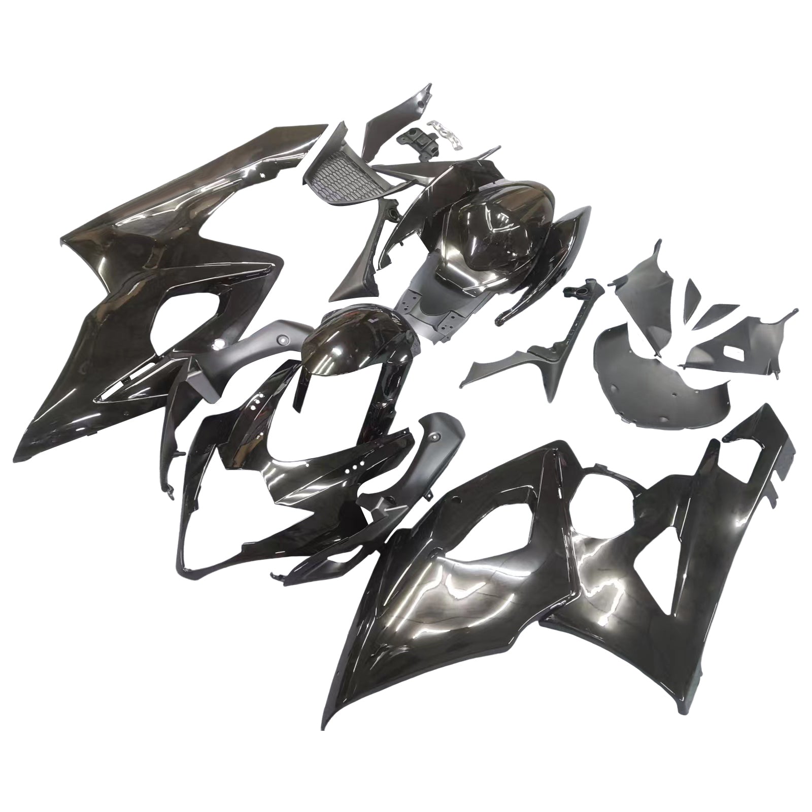 Amotopart 2005–2006 Suzuki GSXR1000 Verkleidung G-Schwarz Kit