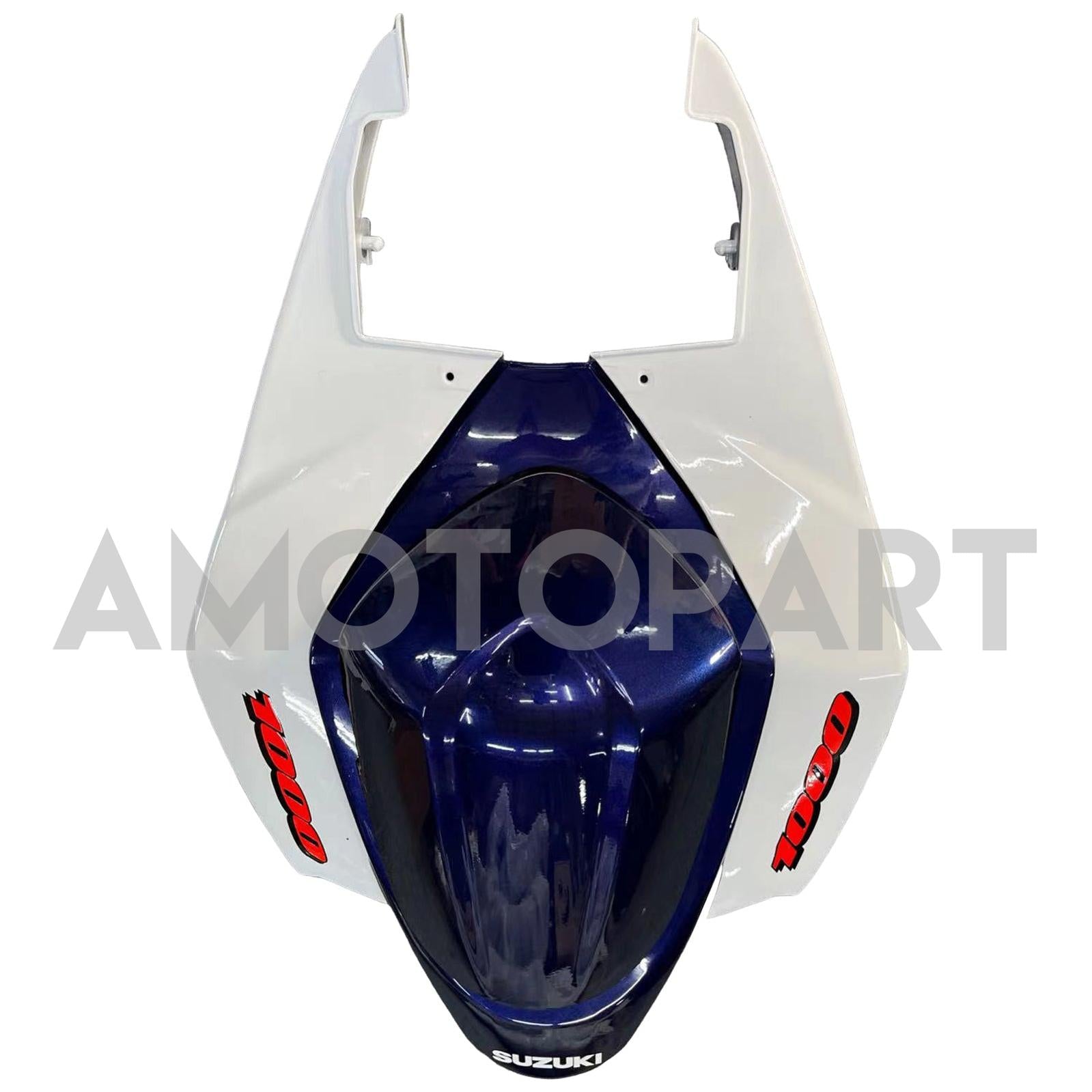 Amotopart 2005-2006 Suzuki GSXR1000 Kit de carenado blanco y azul