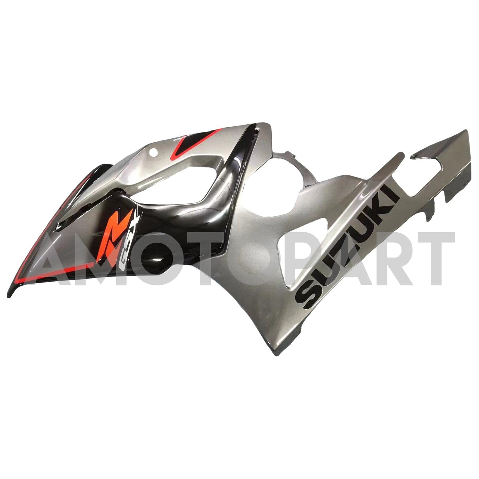 Amotopart 2005-2006 Suzuki GSXR 1000 Grey&Black Fairing Kit