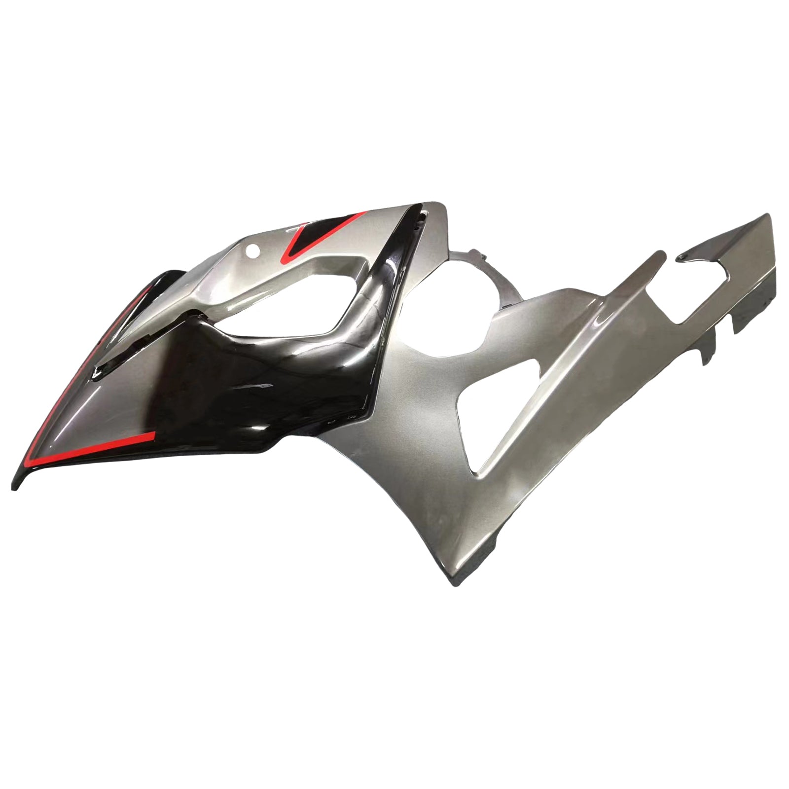 Amotopart 2005–2006 Suzuki GSXR 1000 Grau&Schwarzes Verkleidungsset