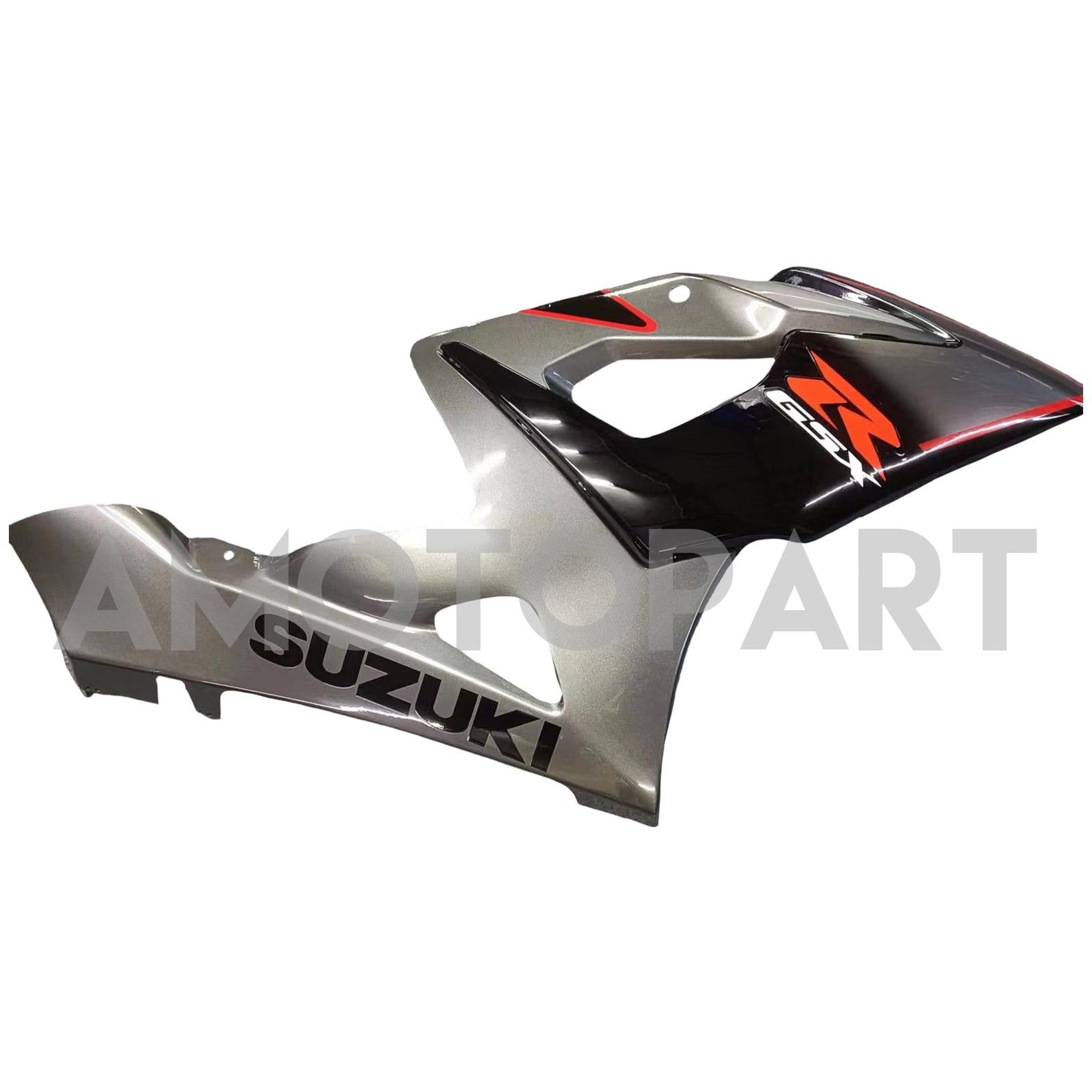 Amotopart 2005-2006 Suzuki GSXR 1000 Grey&Black Fairing Kit